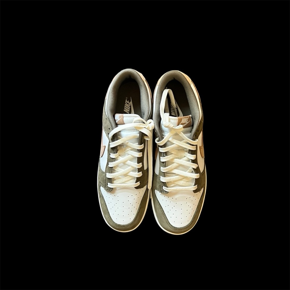 Nike Olive and White Athletic Shoes
